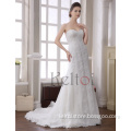 latest design sweetheart A line bridal wedding gowns wholesale price